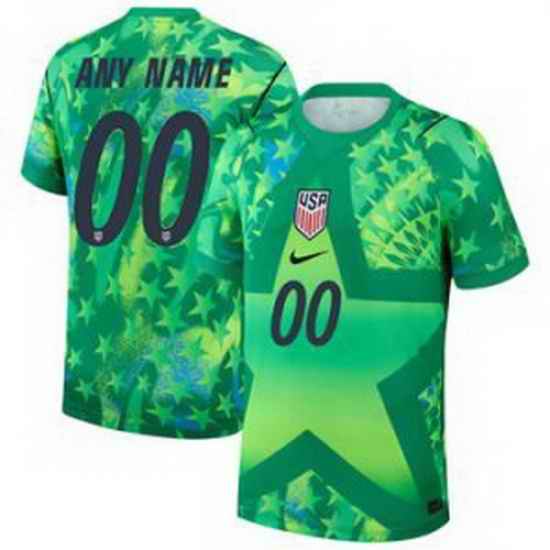 Men 00 Custom USMNT 2026 Stadium Replica Jersey   4